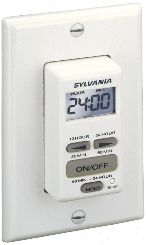 Sylvania Dual Mode 24 Hour 60 Minute Digtial Timer (39140)