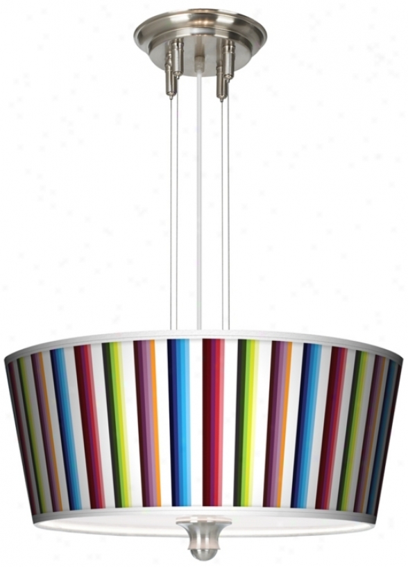 Technocolors 18" Wide 3-light Pendant Chandelier (m2296-p7706)