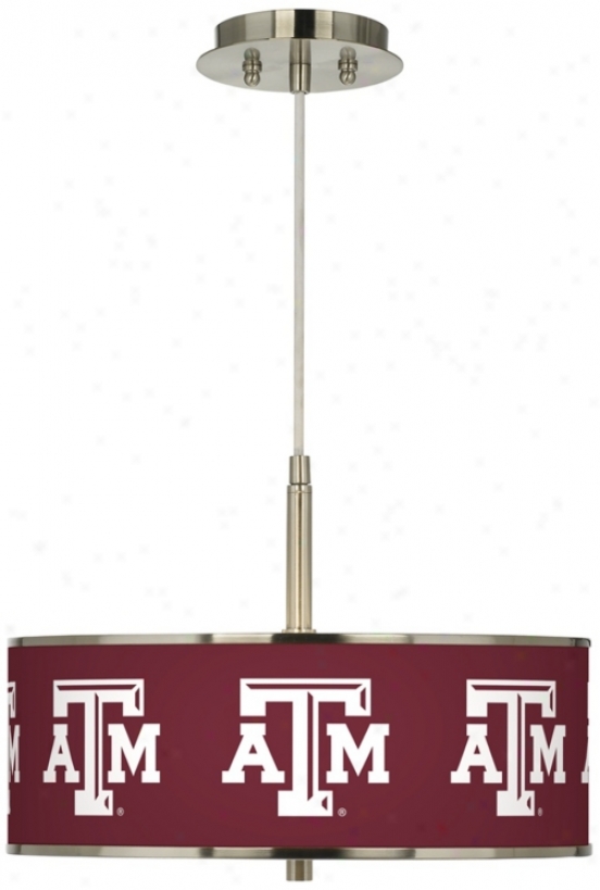 Texas A&m University 16" Wide Pendant Light (t6341-y2770)