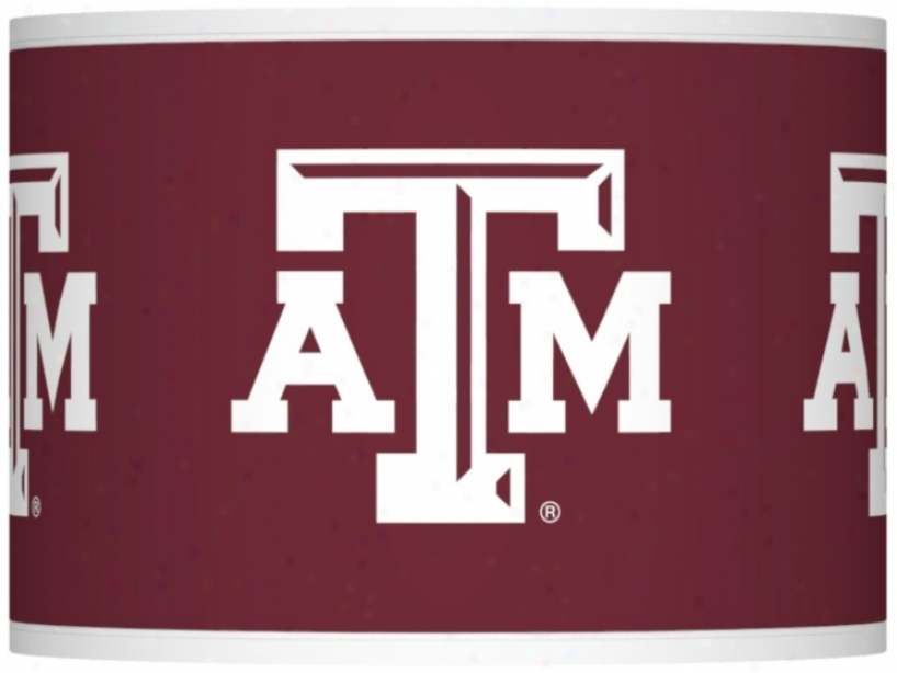 Texas A&m University Lamp Shade 13.5x13.5x10 (spidef) (37869-y3296)