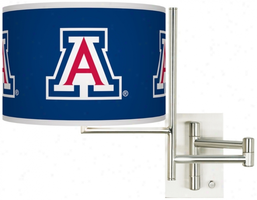 The University Of Arizona Steel Swing Arm Wall Light (k1148-y3233)