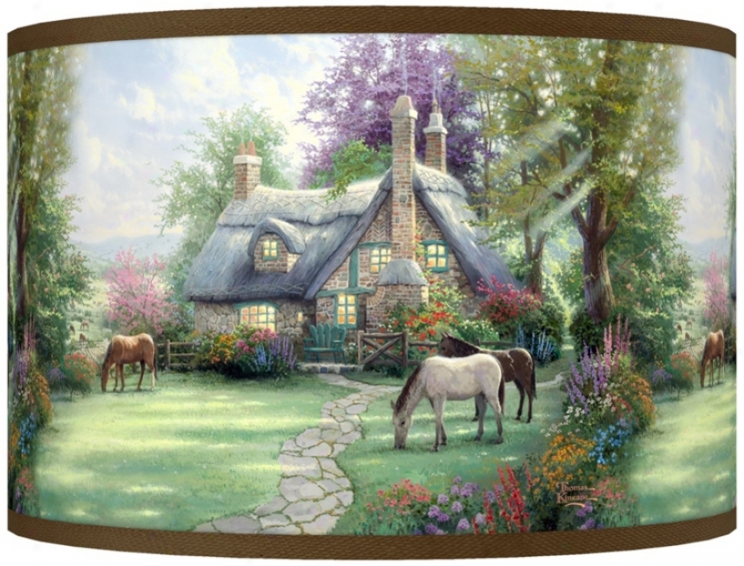 Thomas Kinkade A Perfect Summdr Day Screen 12x12x8.5 (j8517-w8883)