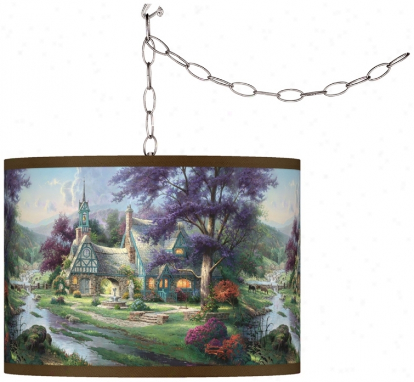 Thomas Kijade Clocktower Cottage Swag Chandelier (f9542-w8790)