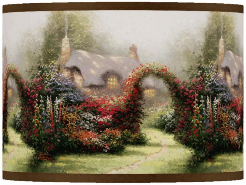 Thomas Kinkade Glory Of Morning Shade 13.5x13.5x10 (37869-w7168)