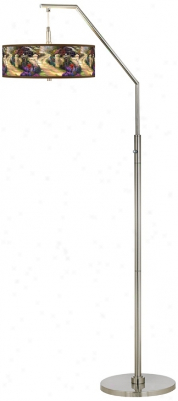 Thomas Kinkade Spring Gate Arc Floor Lamp (h5361-w8760)