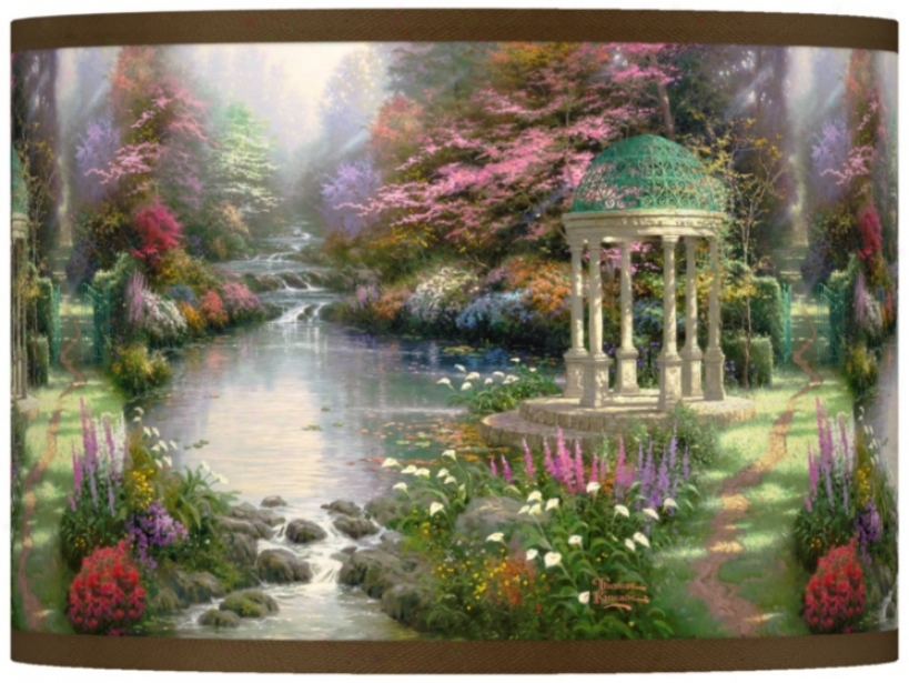 Thomas Kinkade The Garden Of Prayer Shade 13.5x13.5x10 (37869-w8826)