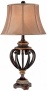 36"h Possini  Open Iron Scroll Urn Table Lamp (t5598)