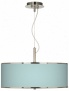 Festono Aqua Giclee Glow 2" Wode Pendant Light (t6343-x9254)