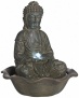 Indoor-outdoor Led Seated Buddha Water Fountain (v8013)