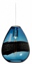 Lbl Miyu Classic Steel Blue 10" Wide Pendant Light (v2295)