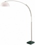 Lite Sourc ePolished Nickel Marble Arc Floor Lamp (29944)