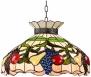 Ripe Fruit 3-light Tiffany Style Glass Pendamt Light (w3142)