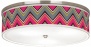 Stacy Garcia Chevron Minnow Pride 20 1/4" Wide Ceiling Light (j9213-y3612)