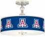 The University Of Arisona 16" Wid Semi-flush Ceiling Illuminate (n7956-y3644)