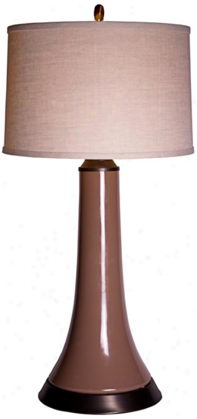 Thumprints Frangelica Eagle Brown Table Lamp (x2148)