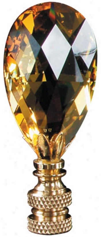 Topaz Crystal Finial (38719)