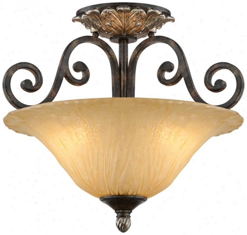 Traditionao Bronze 18 1/4" Wide Ceiling Buoyant Fixture (u5767)