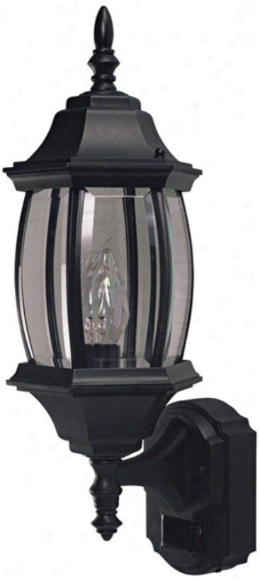 Traditional Estate Black Energy Star&#174; Outdoor Wall Light (h7008)