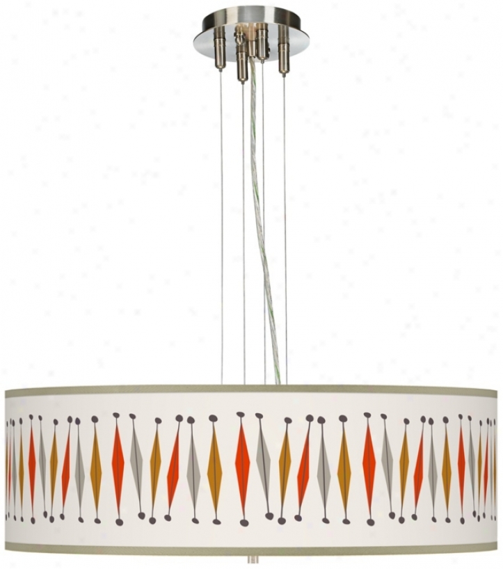 Tremble 24" Wide 4-light Pendant Chandelier (17276-y3526)