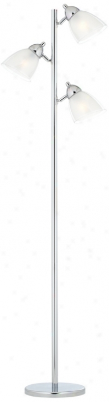 Triplicity Cnrome Finish 3-light Adjustable Floor Lamp (u7383)