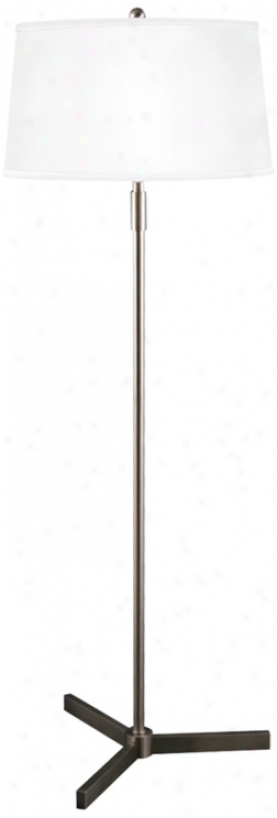 Tripoli Satin Nickel Tnree Leg Floor Lamp (v0499)