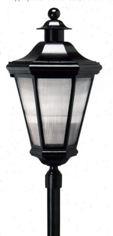 Trudy Traditional 26 1/2" High Black Outdoor Post Light (62690)