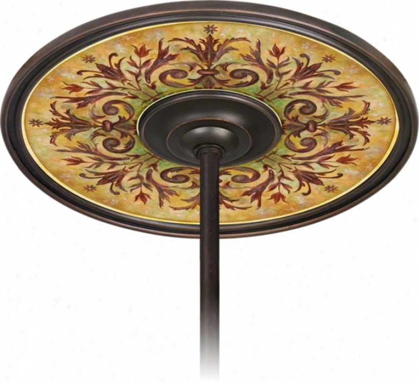 Tuscan Basil 6 1/2" Opening Bronze Ceiling Fan Medallion (h3293-h3639)