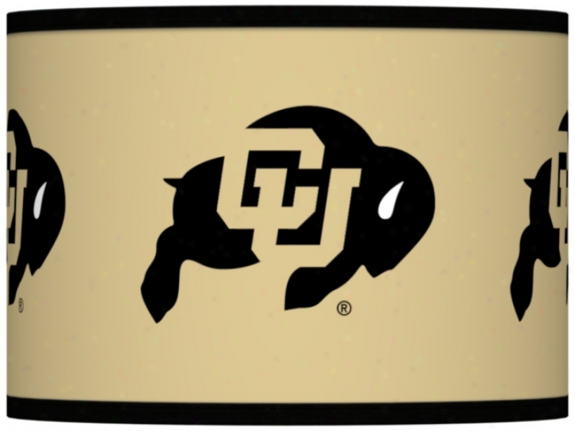 University Of Colorado Lamp Shade 13.5x13.5x10 (spider) (37869-y3289)