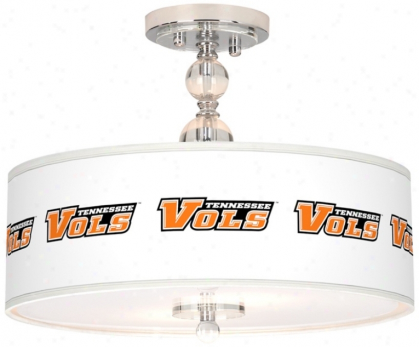 University Of Tennessee 16" Spacious Semi-flush Ceiling Light (n7956-y4678)