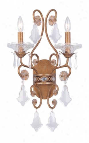 Viemna Collection 19" High Pair Light Wall Sconce (g6359)