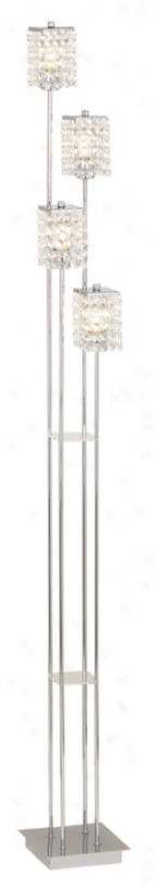 Vienna Full Spectrum Crystal Floor Lamp (42506)