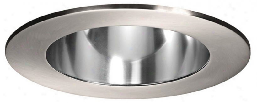 Wac 5" Line Voltage Reflector Recessed Brushed Nickel Trim (x6471)