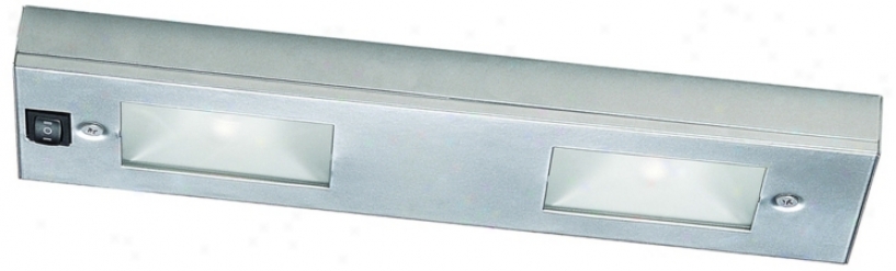 Wac Satin Nickel Xenon 12&qukt; Spacious Under Cabinet Light Bar (m6795)