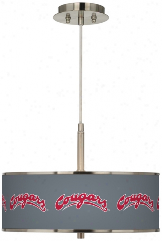 Washington State University 16" Wide Pendant Light (t6341-y2773)