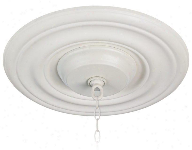 Of a ~ color 12" Wide Ceiling Medallion (37590)