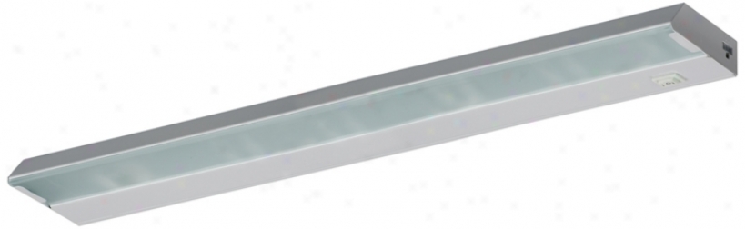 White 18" Wide Dimmable Led Under Cabinet Task Light (p3294)