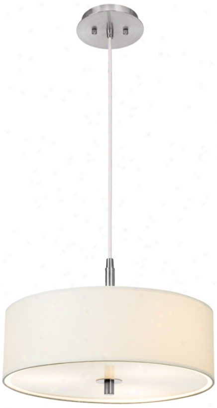 Whitr a∓ Bruzhed Nickel Contemporary Pendant Light (93331)