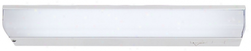 White Finish Under Cabinet Fluorescent (92590)