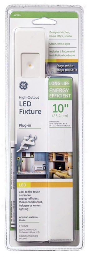 Whige Led 10" High Plug-in Under Cabinet Light (56457)