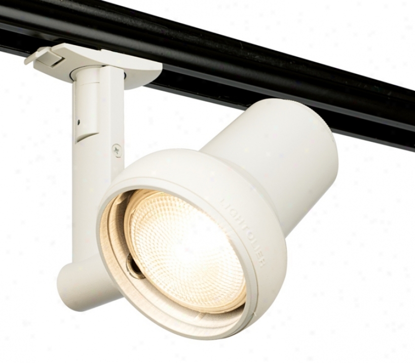 White Lightolier Par 20 Track Bullet (30637)