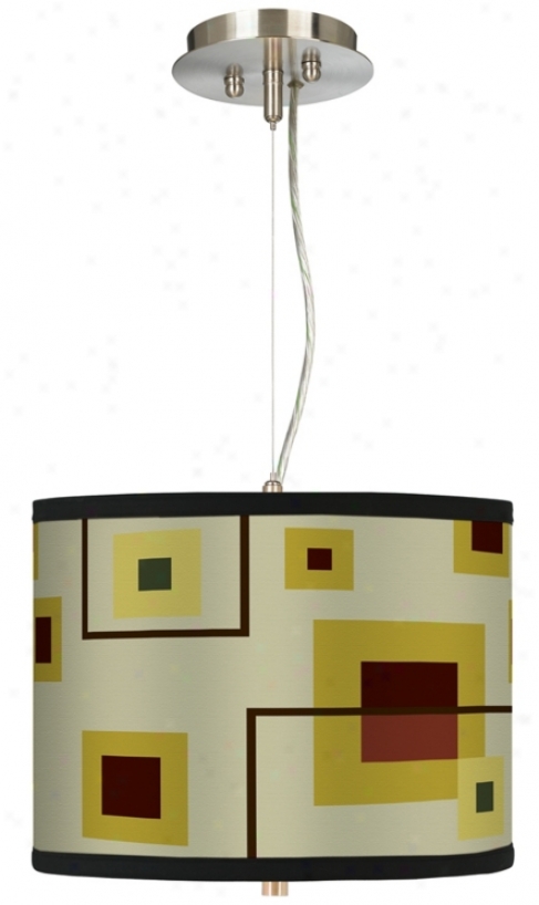 Windows 13 1/2" Wide Pendant Chandelier (17374-j0009)