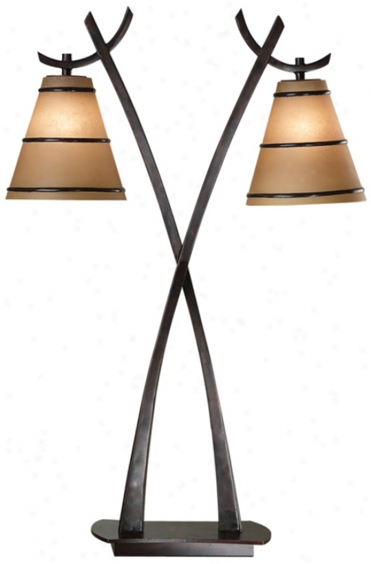 Wright 2-iight Table Lamp (n5702)