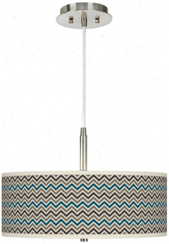 Zig Zag Giclee Pendant Chandelier (g9447-x8311)