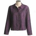 Barn Fly Shirt Jacket - Paisley Jacquard (for Women)