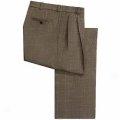 Barry Bricken Glen Plaid Pants - Double Reverse Pleats (for Men)