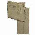 Barry Bricken Wool Flannel Pant s- Double Reverse Pleats(for Men)