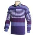 Columbia Knit Striped Rugby Shirt - Midweight, Long Sleeve (for Men)