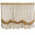 Commonwealth Home Fashions Embroidered Semi-sheer Balloon Curtains