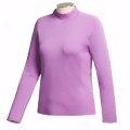 David Brooks Mock Turtleneck - Silk Blend, Long Sleeve (for Women)