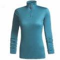 Hot Chillys Peachskins Zip Turtleneck - Long Sleeve (for Women)